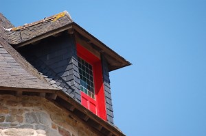 Lucarne de toit : faire un chien assis