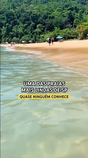 Já ouviu falar em Toque Toque Grande, em São Sebastião? Uma das praias mais lindas de São Paulo