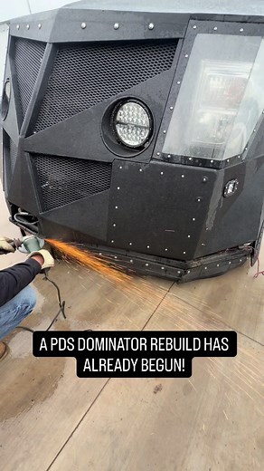 Dominator 3 PDS Rebuild: Motor Removal Begins