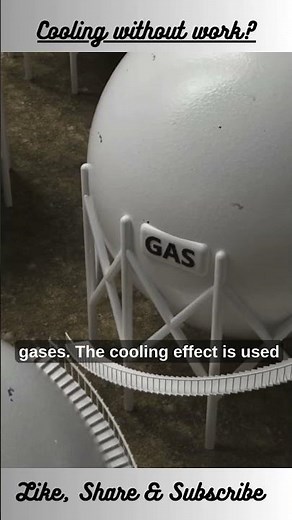 Joule Thomson Effect #thermodynamics #cooling #gas #physics #engineeringconcepts #heattransfer #hvac