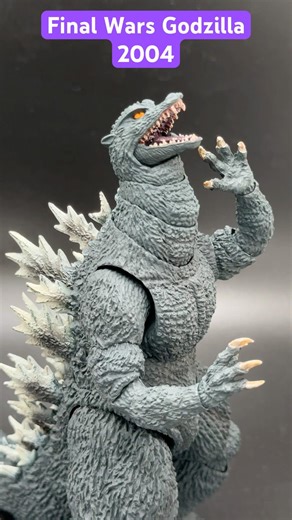 Godzilla 2004 Final Wars by S.H.MonsterArts Godzilla figure review! #godzillafigures #shmonsterarts