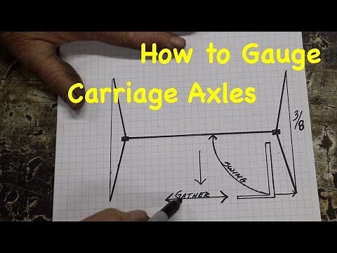 How to do 4 Wheel Alignment on Carriage Axles | Engels Coach Shop