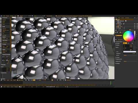 Blender 2.7a: Harmonic Force Field + Fluid Particles [Tutorial/Cycles/English/HD]