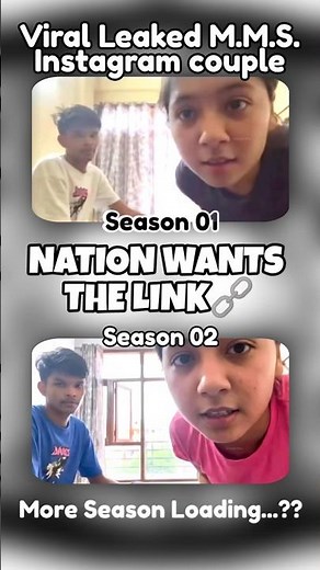 Viral video of instagram couple leaked MMS video in season 1 and season 2 | GreedyWho #viral #video