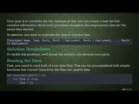 Connecting Lists in Python: Merging Employment Data by Presidential Terms