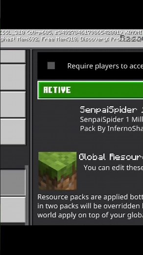 senpai spider texture pack download in Minecraft bedrock