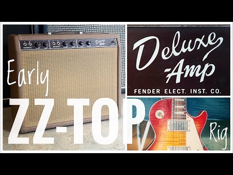 Billy Gibbons' 1970s Guitar Rig Demo - 1963 Fender Brownface Deluxe Amp!