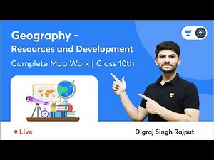 Resources and Development | Map Work | CBSE Class 10 | Geography | Digraj Singh Rajput