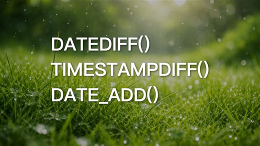 别再手动算日期了！SQL这3个函数，让你准点下班！🚀