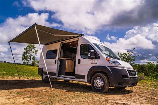 Custom Ram ProMaster Camper Van Boasts a Finely Crafted Interior, It's Now for Sale