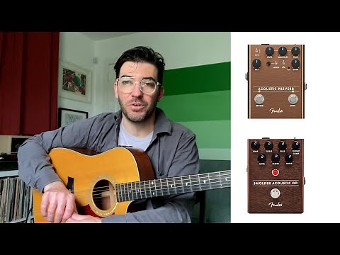Fender Acoustic Preverb and Smolder Acoustic OD Effects Pedals | Demo