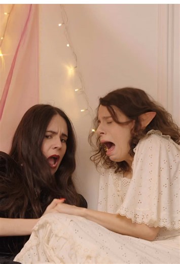 Une elfe, une sorcière, il était une fois la vie. Avec Inès Banzet et @Juliette Fayet