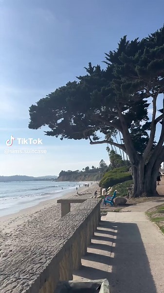 Unfortunately saw no butterflies at Butterfly Beach 😢🦋🌊 #butterflybeach #montecito #santabarbara #sb #ucsb @Visit Santa Barbara @VisitCalifornia @Montecito Collective