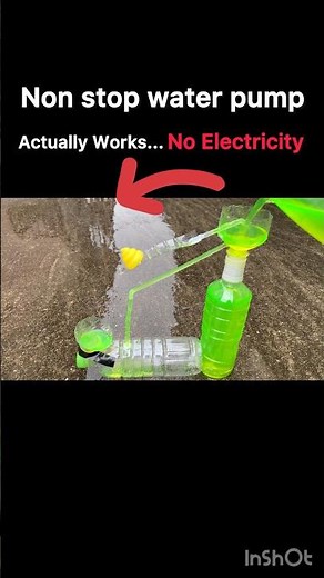 Non stop water pump without electricity