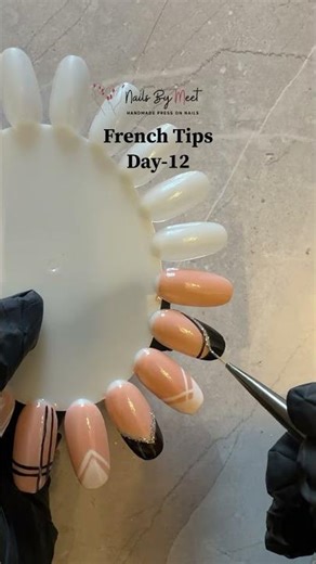 12 Days of French Tips 💅 | Nail Art Series