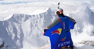 World Record BASE Jump Set From 25,250 Feet