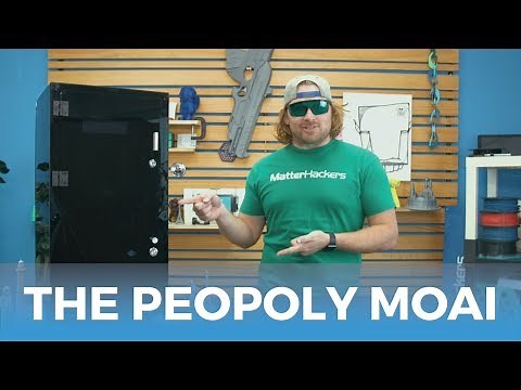 The Peopoly Moai Resin 3D Printer Kit // SLA 3D Printer Product Review