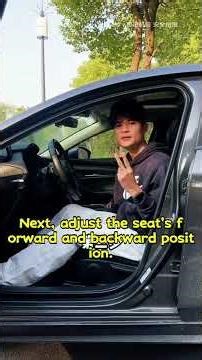 Perfect Seat in 3 Steps: Easy Driver Setup