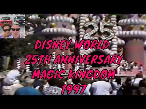 Disney World 25th Anniversary Magic Kingdom 1997