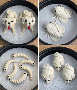 91M views · 326K reactions | Satisfying Dough Art Ideas for Beginners :) | Simple Crafts | Facebook