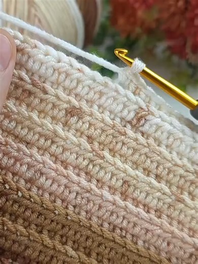 Texture Hook Weaving Method Tutorial#Handicraft #ArtinTiktok