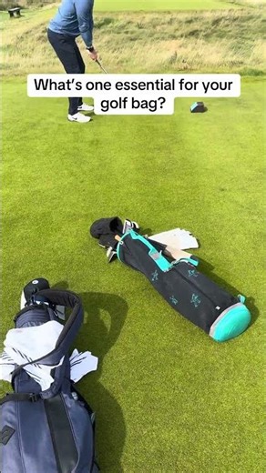 What is your golf bag essential? ⛳ #golf #golfer #golfgear #golflife #golfswing #golfing