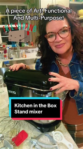 Kitchen in the box has a stand mixer that does everything in the kitchen and it comes in the box lol. They are functional, multipurpose, and at a price everyone can grab one! And you’ll have them for a lifetime. So click the cart you’re saving over 50%. #standmixer #kitcheninthebox #cooking