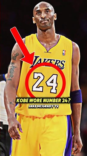 Why Kobe Bryant Wore the Number 24 Because of Michael Jordan 😳
