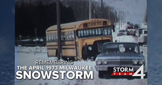 Let's Talk Weather: Milwaukee's historic April snowstorm of 1973