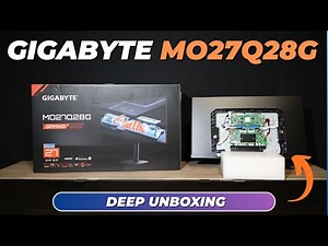 Gigabyte MO27Q28G 4-layer WOLED (Primary RGB Tandem) Monitor 2025 | Deep Unboxing