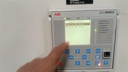 22K views · 458 reactions | ABB REM615 THERMAL OVERLOAD TEST TRIP #dronveer | Dronveer electrical testing | Facebook