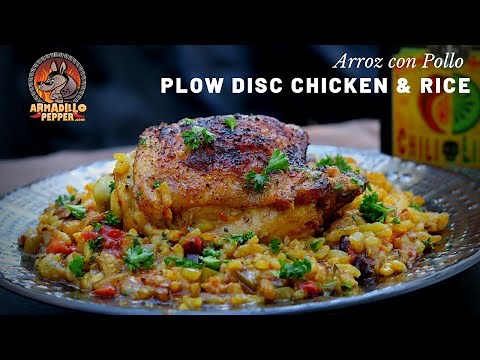 Discada Cooking Disc | Chicken and Rice | Arroz con Pollo