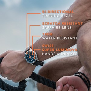 The 𝗕𝗿𝗮𝗱𝗻𝗲𝗿 𝗔𝘂𝘁𝗼𝗺𝗮𝘁𝗶𝗰 is a captivating performance sport watch famed for its three-dimensional inner turning diver bezel and neo-vintage styling. Available for purchase on Spinnaker-Watches.com | Spinnaker