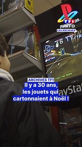 🎁 Playstation, Batman, Le Téléphone Secret... Il y a 30 ans, voilà les jouets pour Noël qui cartonnaient en France ! ▶️ Les archives TF1 | TF1 INFO