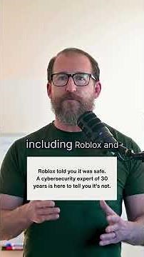 Roblox lied to you. #roblox #robloxsafety #robloxgames ‪@FamilyITGuy‬