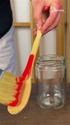 DIY bird feeder from a jam jar & spoon #creative #birdfeeder #spoon #trick