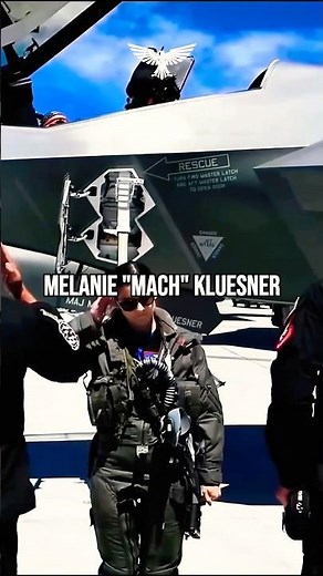 She SHATTERED the Sound Barrier 🇺🇸 This Female Fighter Pilot is INSANE! #Shorts