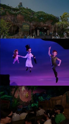 ピーターパンのネバーランドアドベンチャー【東京ディズニーシー】010 tokyodisneyresort｜ディズニー大好き♡けんちゅーぶ#Shorts