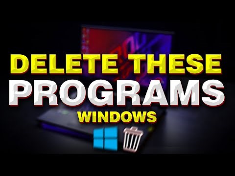Windows Free Apps and Programs You Should Uninstall Immediately