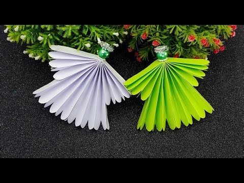 DIY Paper Angel for Christmas 🎄 Simple and Beautiful Handmade Decoration