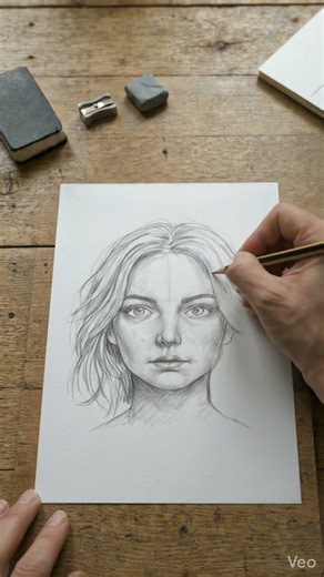Watch This Face Come To Life ✍️😳