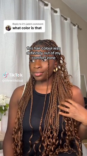 Color 30 Knotless Braids | Colour 27 Braids | Braids Mix Ideas