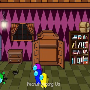 Among us vs Rainbow Friends Animation | Peanut Among Us
