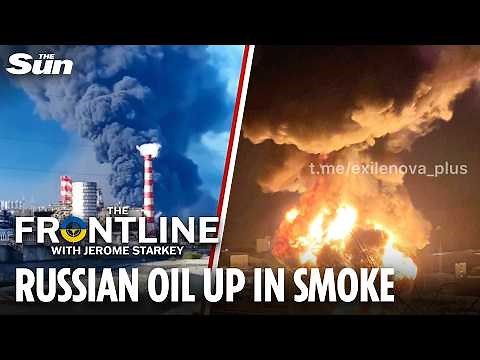 Ukraine Smashes Putin's Black Sea Oil Port & Russia's Battlefield Outposts Left Exposed
