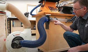 How to Install Dust Collection for Benchtop Tools