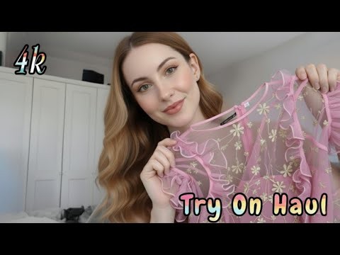 4k USA] Try on Haul Lingerie Styles | Shein 2026 Bikini Try-On Haul