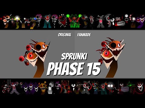 NEW! Sprunki Phase 15 vs Phase 15 Fanmade - GAMEPLAY #incredibox #sprunki #phase15 #sprunkimod #스프런키