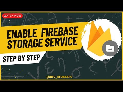 Enable Firebase Storage Service | Step By Step #firestore #storage #guide
