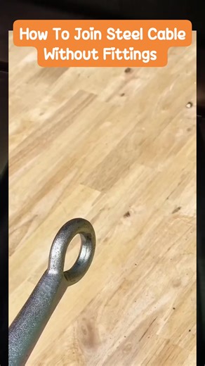 How to Join Steel Cable Without Fittings | Muhammad Sohaib