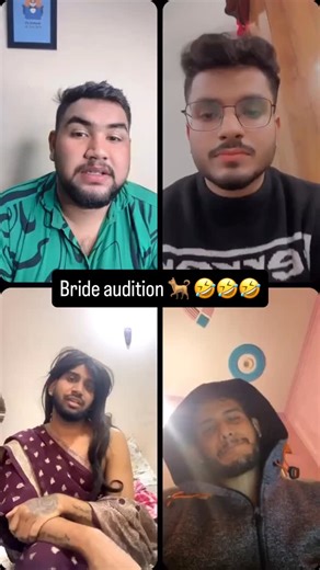 George on Instagram: "Bride audition | Blooper | Live Stream #funny #comedy #reelskarofeelkaro #comedian #viralvideos #trending"